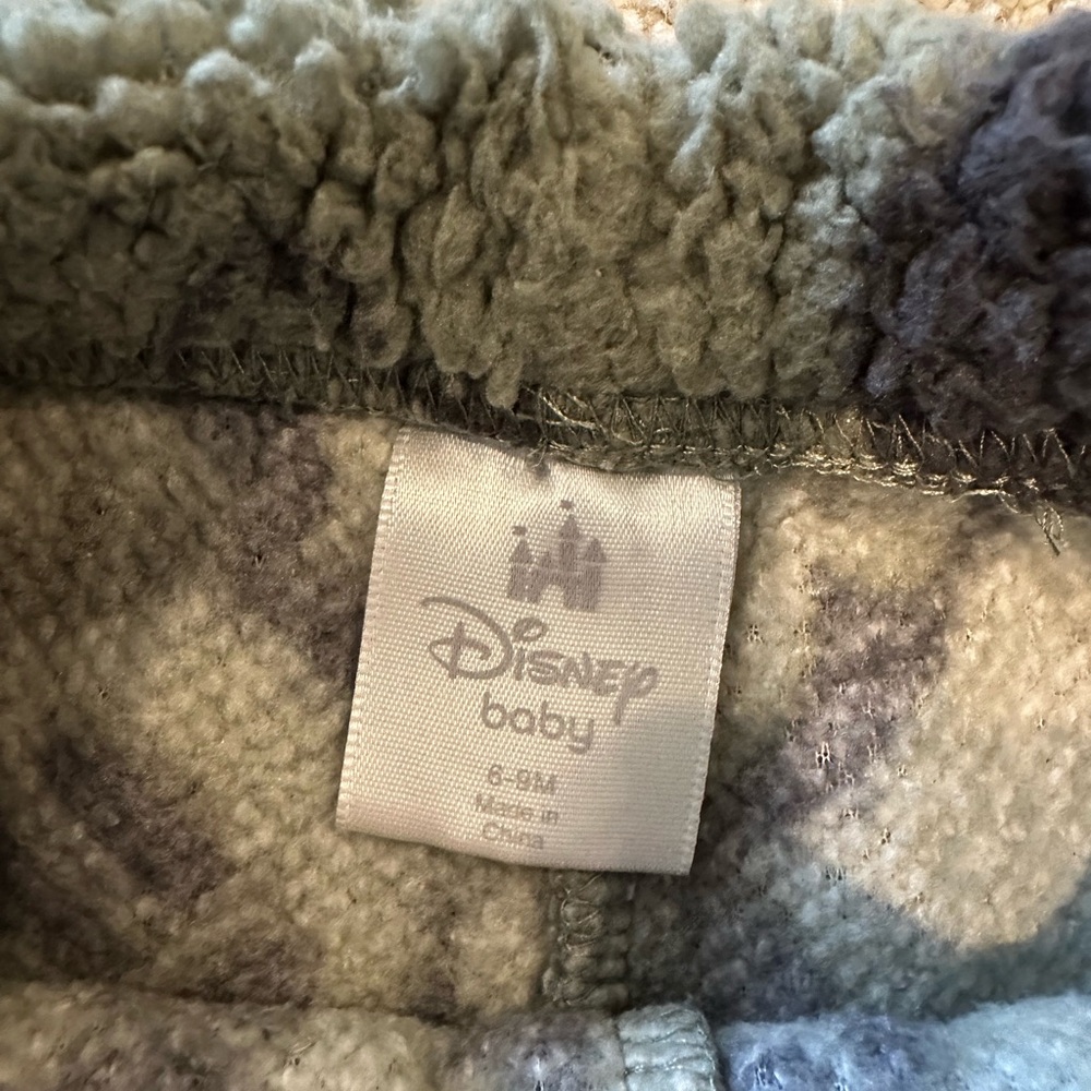 Disney Baby Green and Black Fleece Outfit - Picture 12 of 16